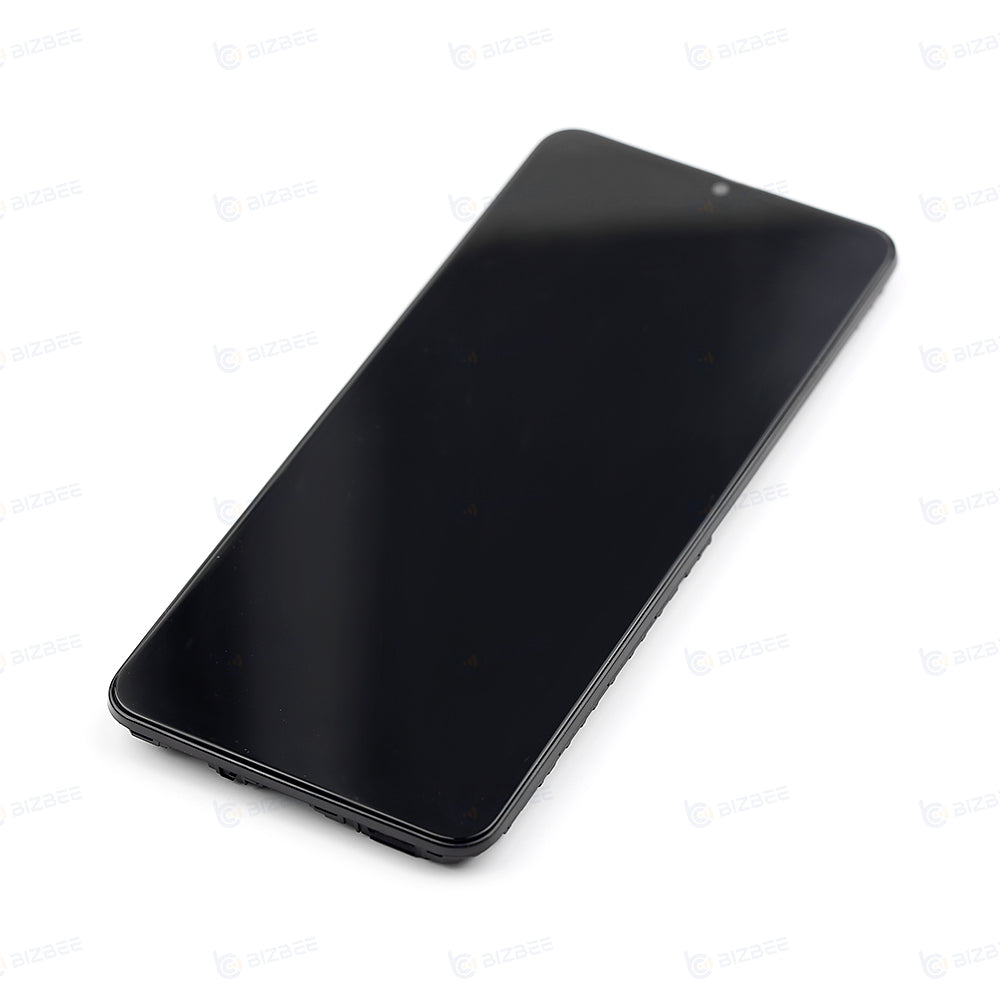 Samsung Ecran A12S (A127F) Avec Châssis OEM Matériel Noir