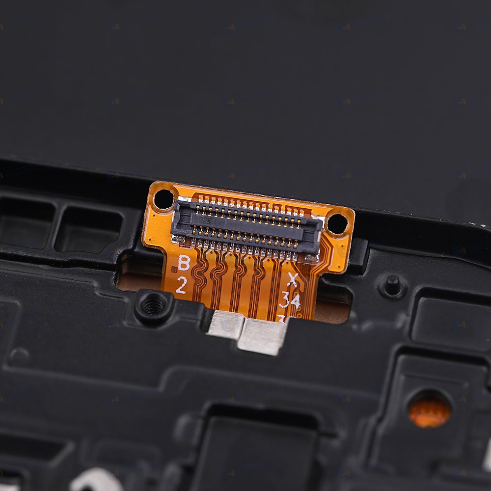 Samsung Ecran A20 (A205F/A205G/A205W) Avec Châssis Hard OLED Noir