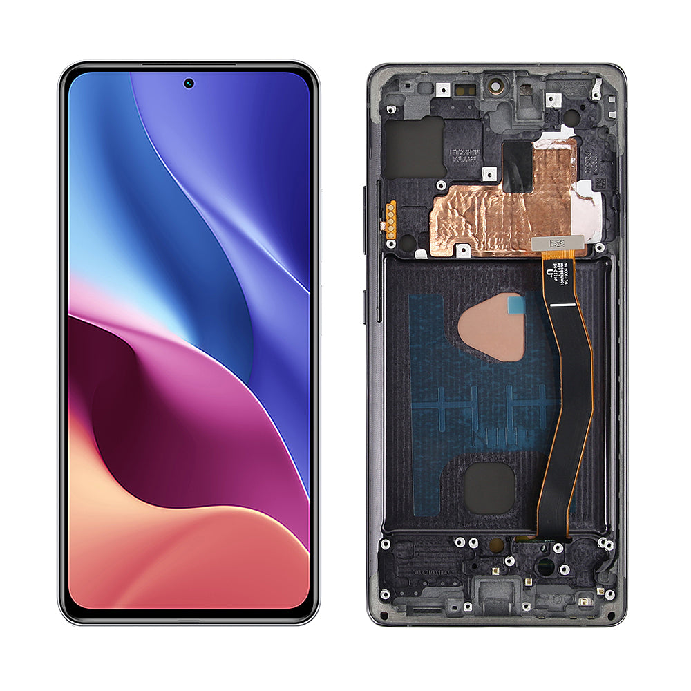 Samsung Ecran S10 Lite (G770F/G770U) Avec Châssis Soft OLED Noir