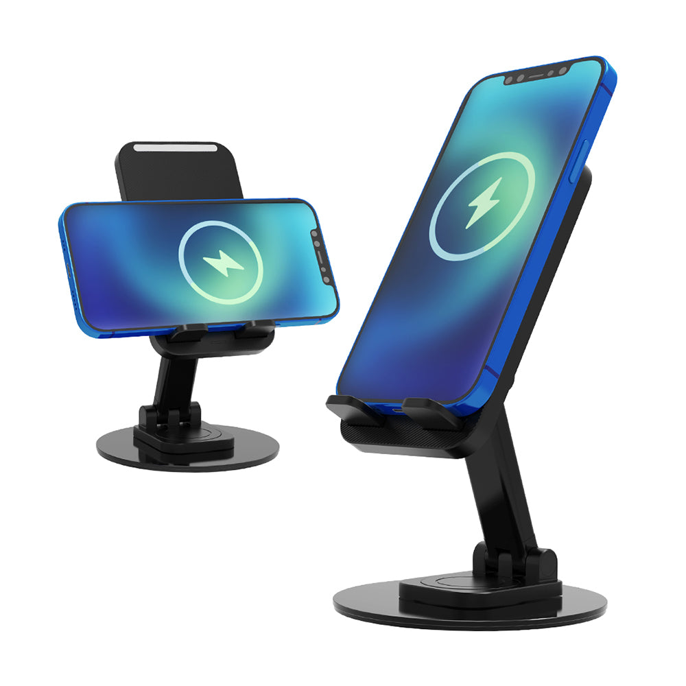 Chargeur sans fil  avec support rotatif