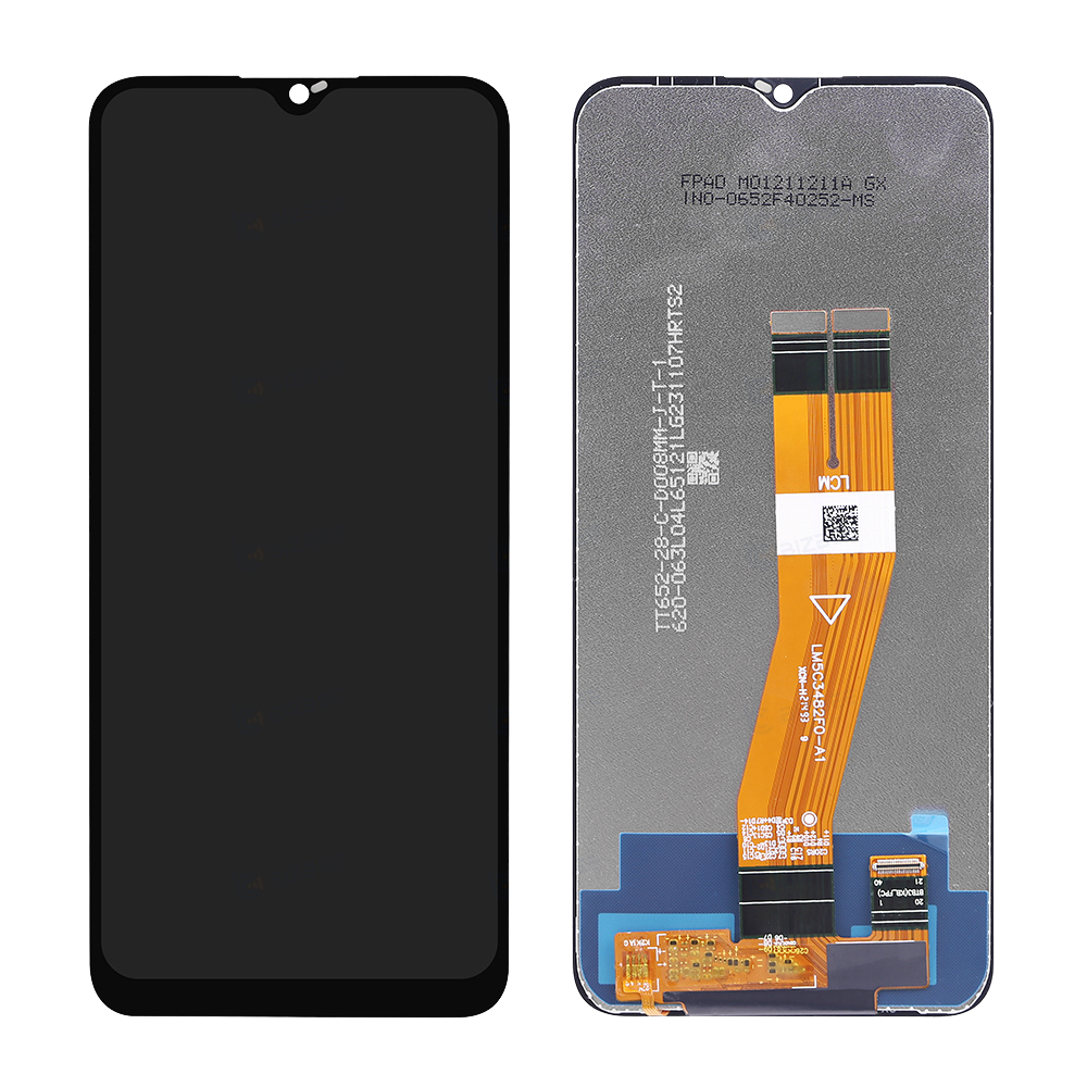 Samsung Ecran A02S (A025F/A025U) OEM Matériel Noir (Petit Size)
