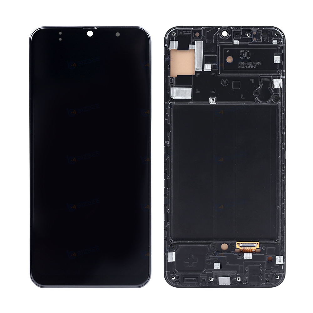 Samsung Ecran A50 (A505F/A505U/A505G/A505W) Avec Châssis Hard OLED Noir