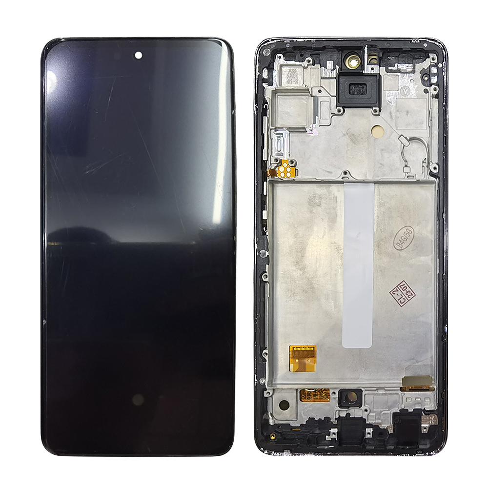 Samsung Ecran A52S 5G (A528B) Avec Châssis Hard OLED Noir