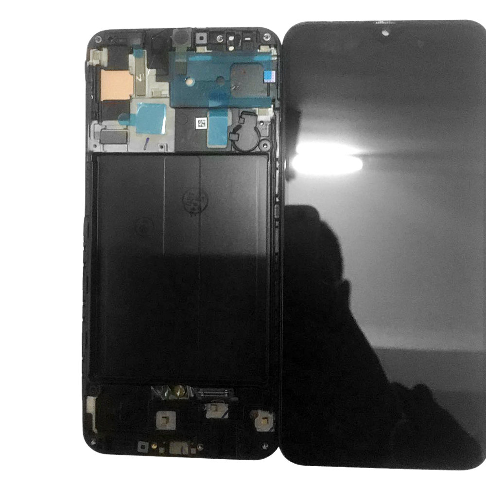 Samsung Ecran A50 (A505F/A505U/A505G/A505W) Avec Châssis Incell Noir